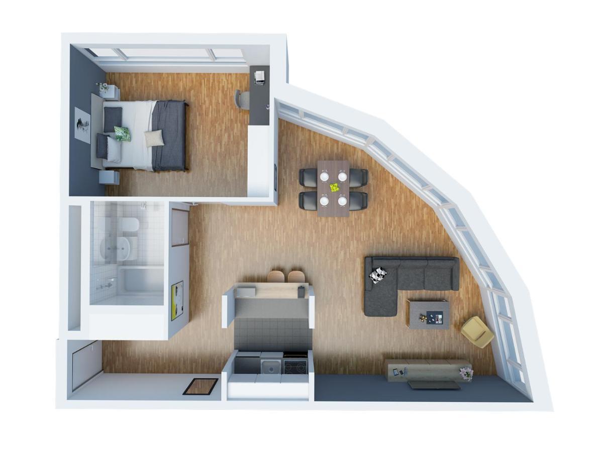 Ariser - Zug Central Business Apartment 外观 照片